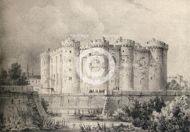 'The Bastille in 1700', 1915. Artist: Unknown.