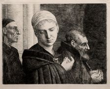 The Baptism, 1870. Creator: Alphonse Legros (French, 1837-1911)