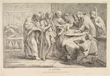 The Baptism, ca. 1734. Creator: Pierre Charles Tremolieres