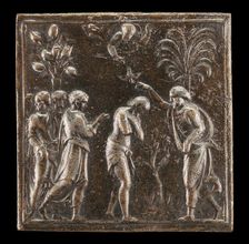 The Baptism in the Jordan, 1537 or after. Creator: Valerio Belli