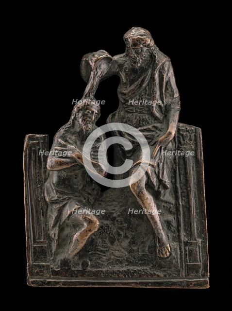 The Baptism in the Jordan, 16th century. Creator: Unknown.