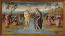 The Baptism of Christ, 1500/05. Creator: Perugino