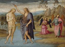 The Baptism of Christ, 1500/05. Creator: Perugino