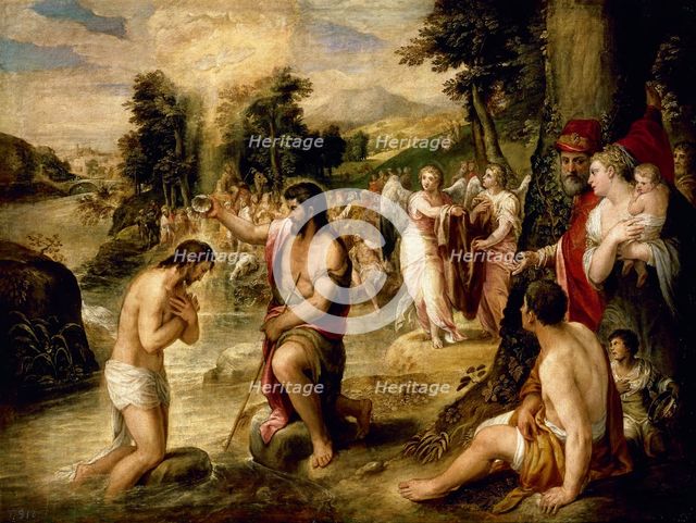 The Baptism of Christ, 1575-1580 (2001).  Creator: Christoph Schwarz.