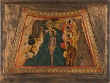 The Baptism of Christ, 15th century. Creator: Veneto-Byzantine Master 15th century?
