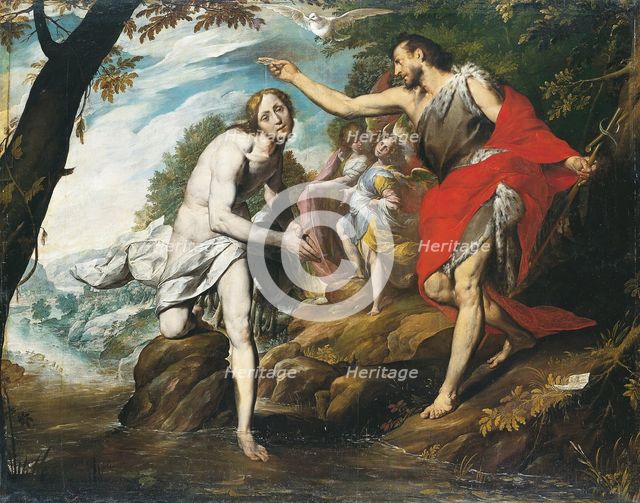The Baptism of Christ, 1601. Creator: Giovanni Battista Crespi.