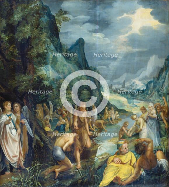 The Baptism of Christ, 1609. Creator: Paul Juvenel I.
