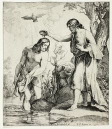 The Baptism of Christ, 1630. Creator: Willem Panneels
