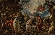 The Baptism of Christ, 17th century. Creator: Juan de Pareja