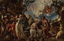The Baptism of Christ, 17th century. Creator: Juan de Pareja