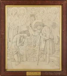 The Baptism of Christ, 1864-65. Creator: Sir Edward Coley Burne-Jones