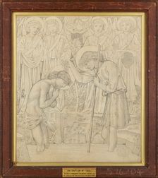 The Baptism of Christ, 1864-65. Creator: Sir Edward Coley Burne-Jones