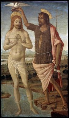 The Baptism of Christ after 1486. Artist: Guidoccio Cozzarelli