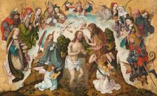 The Baptism of Christ, c. 1485/1500. Creator: Master of the St Bartholomew Altarpiece