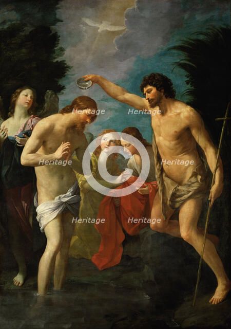 The Baptism of Christ, c.1623. Artist: Reni, Guido (1575-1642)