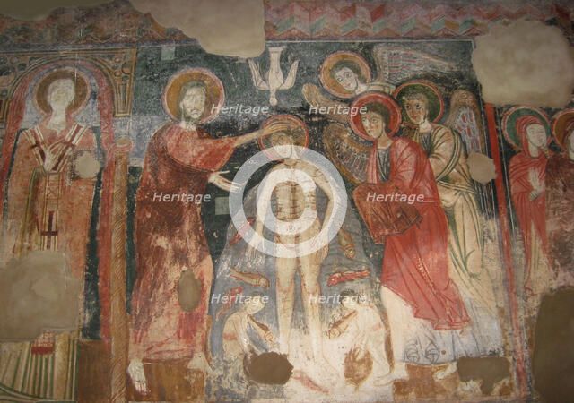 The Baptism of Christ, ca 950. Creator: Anonymous.