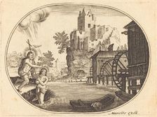 The Baptism of Christ. Creator: Balthasar Moncornet