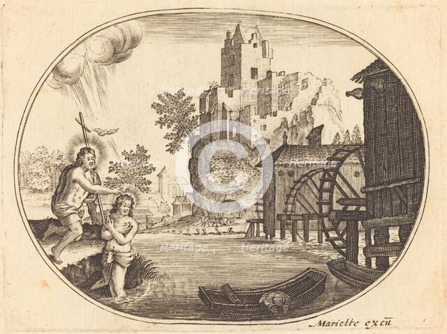 The Baptism of Christ. Creator: Balthasar Moncornet.