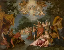 The Baptism of Christ. Creator: Johannes Rottenhammer the elder