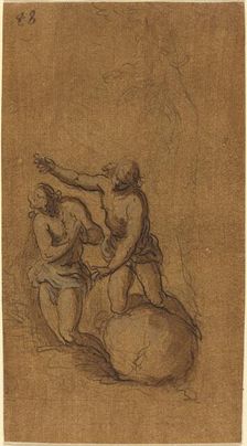 The Baptism of Christ. Creator: Jacopo Palma