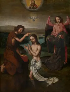 The Baptism of Christ. Creator: Marcellus Coffermans