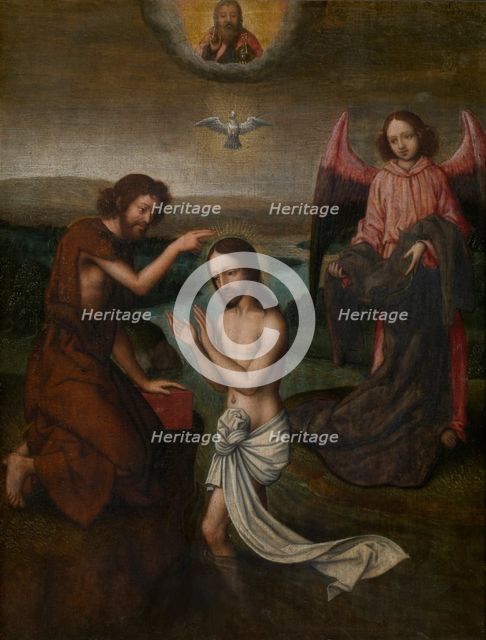 The Baptism of Christ. Creator: Marcellus Coffermans.