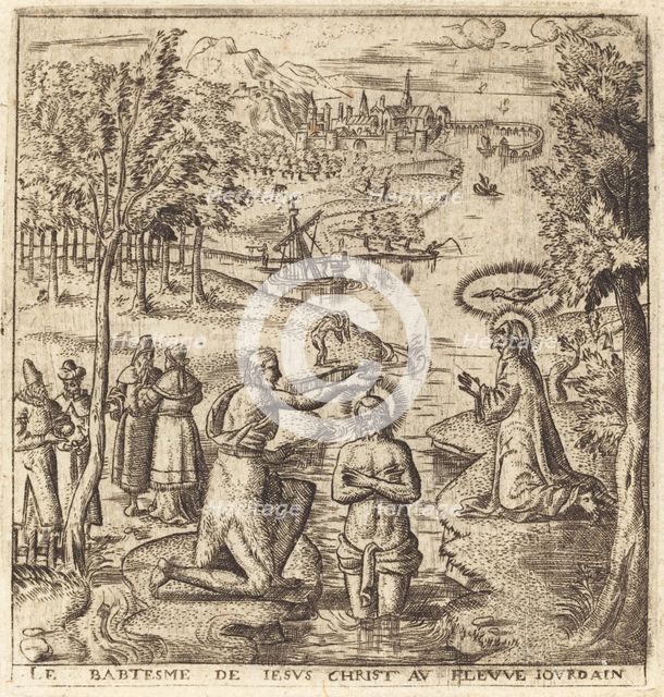 The Baptism of Christ, probably c. 1576/1580. Creator: Leonard Gaultier.