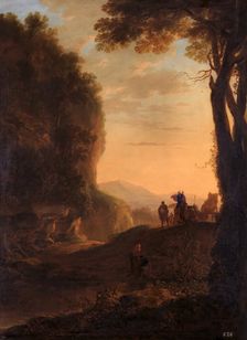 The Baptism of Queen Candace's Eunuch, 1641. Creator: Jan Dirksz Both