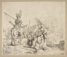 The Baptism of The Eunuch, 1641. Creator: Rembrandt Harmensz van Rijn