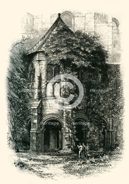 'The Baptistery, Canterbury Cathedral', c1870.
