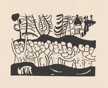 The Baptized (Täuflinge). From Klänge (Sounds) , 1913. Creator: Kandinsky, Wassily Vasilyevich (1866-1944)