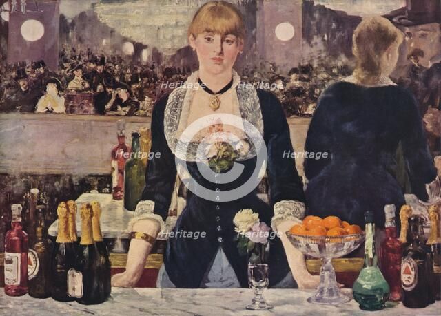 The Bar at the Folies-Bergere, 1882, (1938). Artist: Edouard Manet