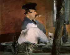 The Bar (Le Bouchon) 1878-1879. Artist: Edouard Manet