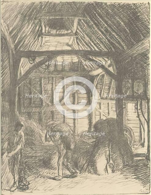 The Barn. Creator: George Clausen.