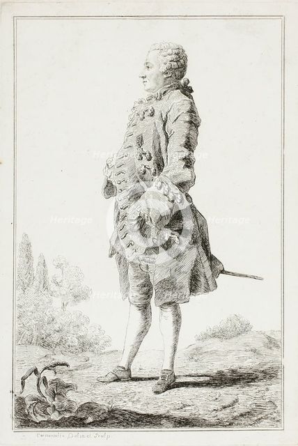 The Baron of Besenval, n.d. Creator: Louis de Carmontelle.