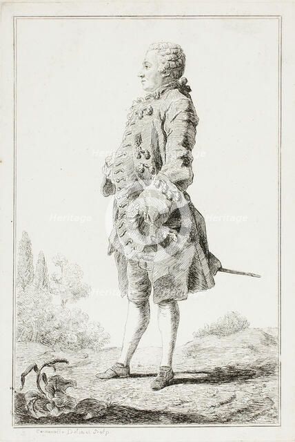 The Baron of Besenval, n.d. Creator: Louis de Carmontelle.