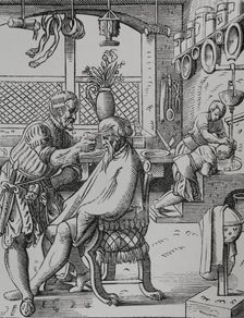 The Barber, 16th century, (1878). Creator: Unknown