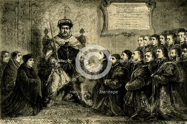 'The Barber-Surgeons Picture', (c1872). Creator: Unknown.