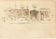 The Barber's, c. 1886/1888. Creator: James Abbott McNeill Whistler