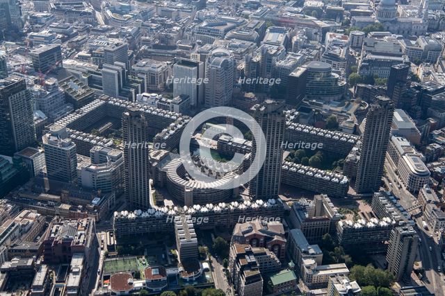 The Barbican, City of London, 2021. Creator: Damian Grady.