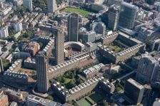 The Barbican, City of London, 2021. Creator: Damian Grady