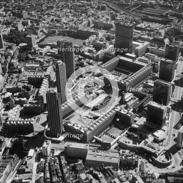 The Barbican Estate, London, 1974. Artist: Aerofilms.