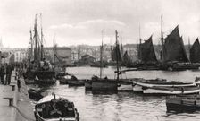 The Barbican, Plymouth, Devon, early 20th century.Artist: Photochrom Co Ltd of London