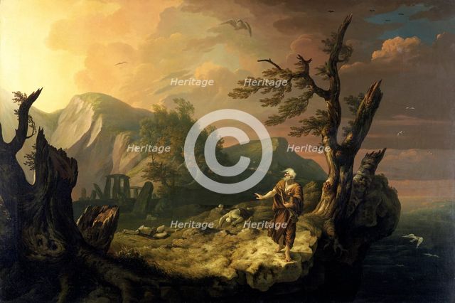 'The Bard', 1774. Creator: Thomas Jones.