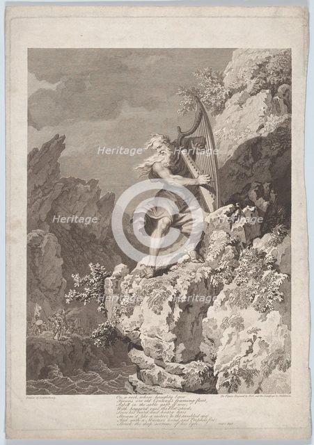 The Bard, 1784. Creators: John Hall, Samuel Middiman.
