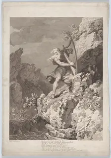 The Bard, 1784. Creators: John Hall, Samuel Middiman