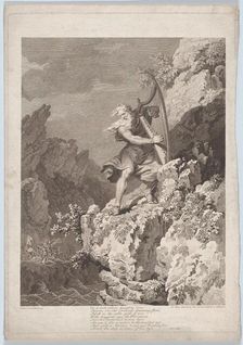 The Bard, 1784. Creators: John Hall, Samuel Middiman