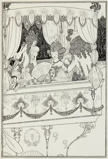 The Barge, 1897. Creator: Aubrey Beardsley