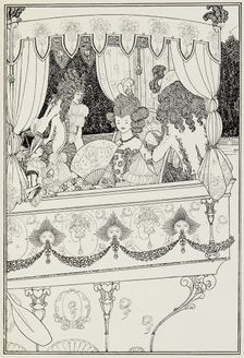 The Barge, 1897. Creator: Aubrey Beardsley
