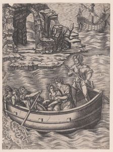 The Bark, ca. 1514-36. Creator: Agostino Veneziano